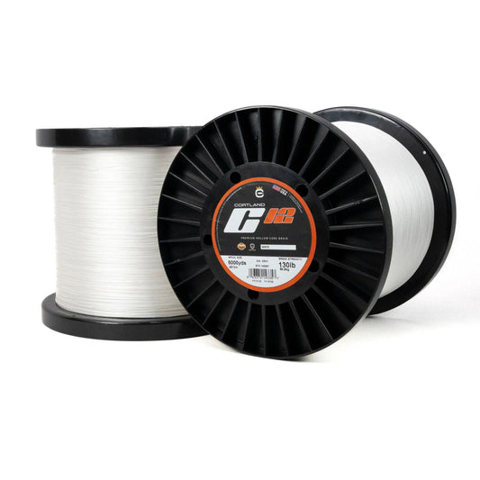 Cortland C12 Hollow-Core Super Braid Fishing Line (2500 yd Spools)