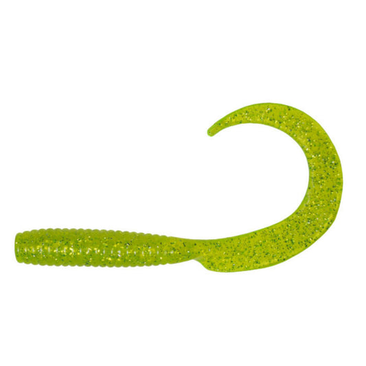 Blue Water Candy Swirl Tail Grub