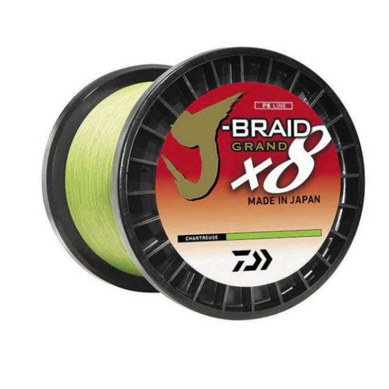Daiwa J-Braid x8 Grand Braided Fishing Line (3000 yd Spools)
