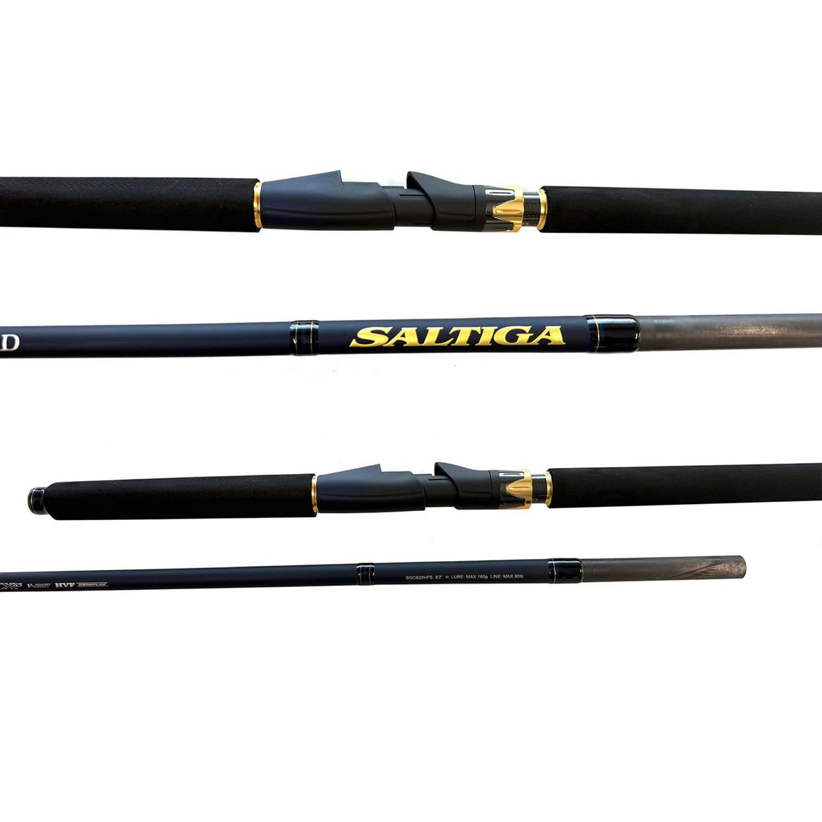 Daiwa Saltiga Spinning Popping Rods