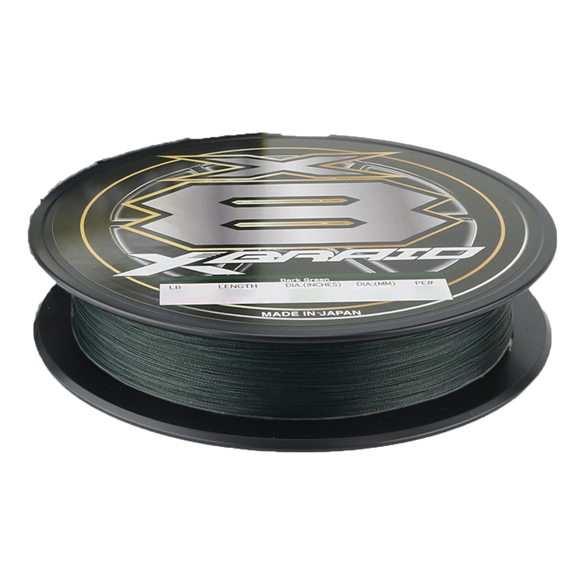 XBraid x8 Braided Fishing Line (330 m Spools)