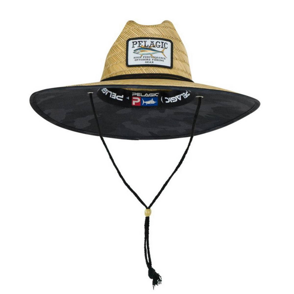 Pelagic Baja Straw Sunhat