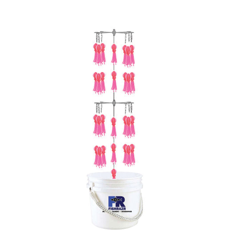 Fish Razr Bucket Dredge with Phat Squid