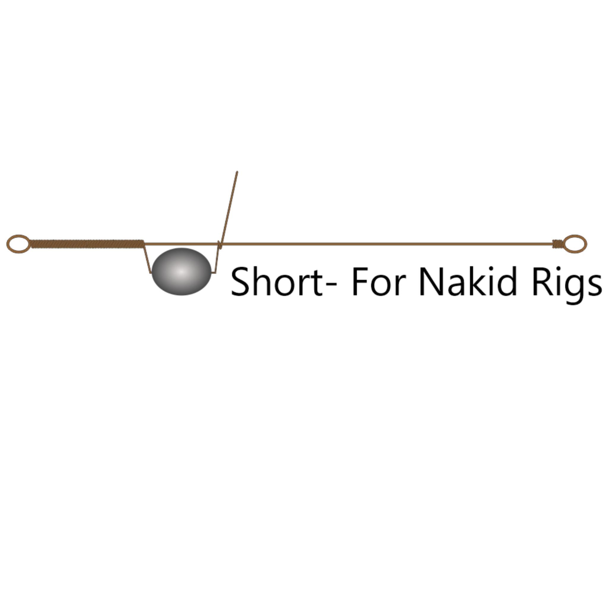 Fish Razr Pin Rigs Short (Natural Baits) | J&B Tackle — J&B Tackle Co