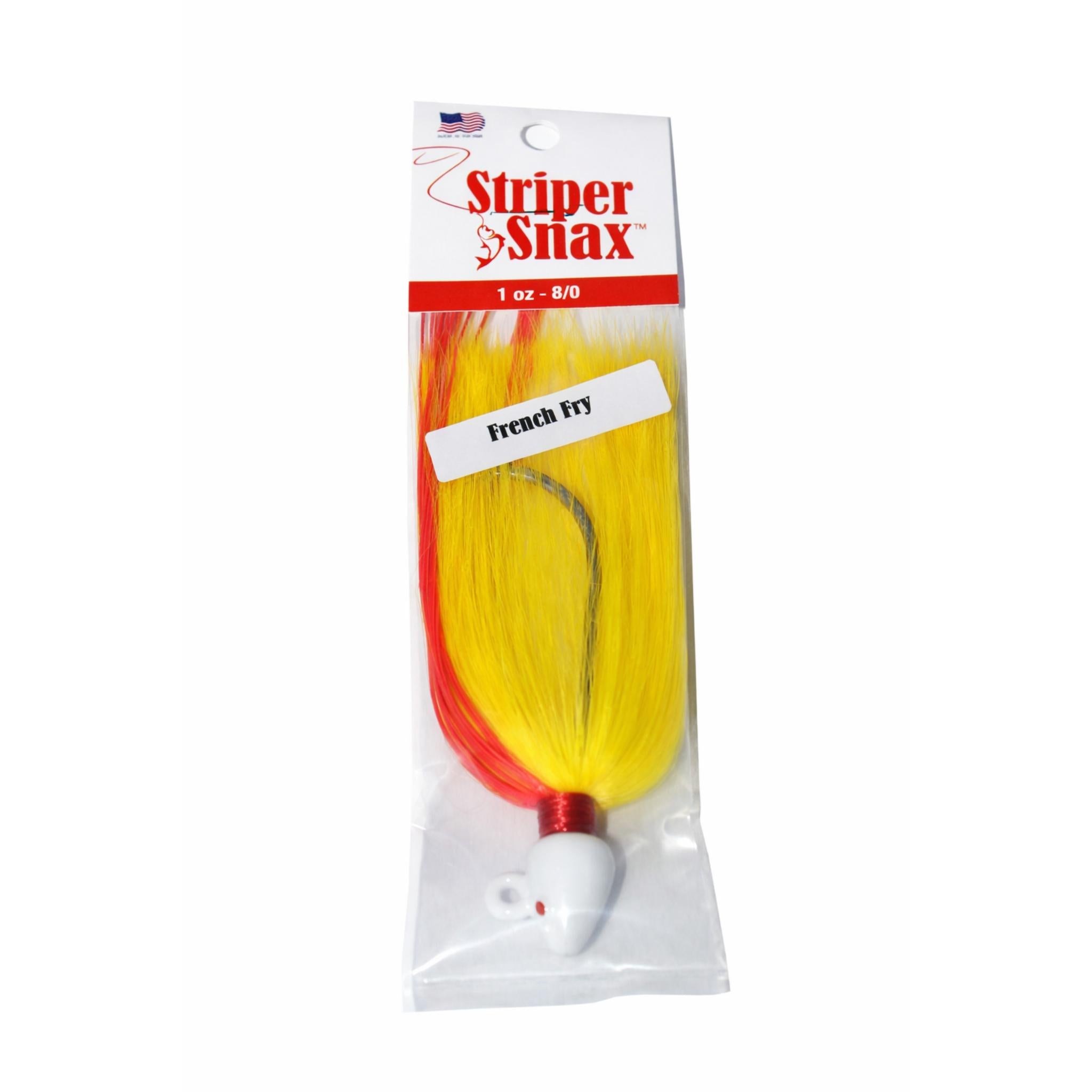 Striper Snax Bucktail Jigs | J&B Tackle — J&B Tackle Co