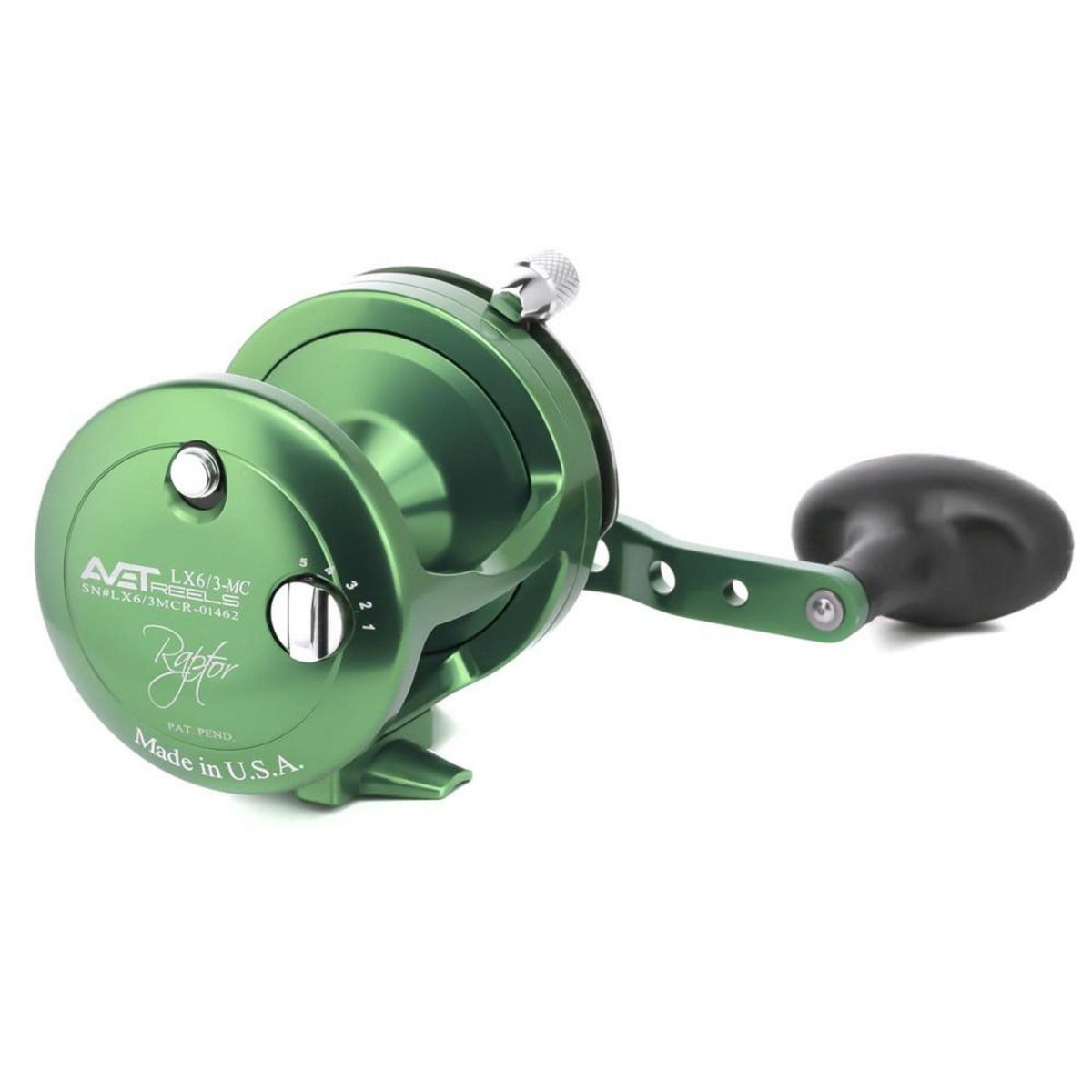 Avet LX 6/3 RAPTOR Two Speed Lever Drag Conventional Reels