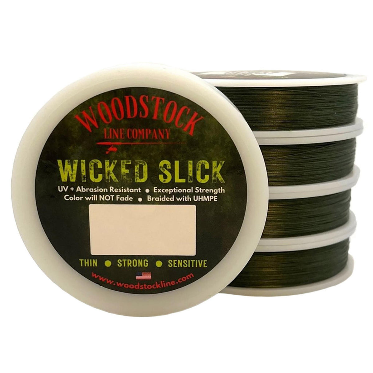 Woodstock Wicked Slick Super Braid (200 yd Spools)
