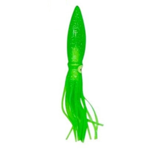 bulb squid fishing lures Fathom Offshore St40-224 Trolling Skirt 11" Rainbow Yellow and color enhancers 5-Piece Bulb Squid Daisy Chain