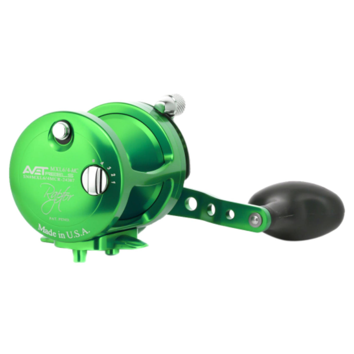 Avet MXL 6/4 RAPTOR Two Speed Lever Drag Conventional Reels