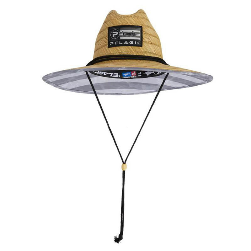 Pelagic Baja Straw Sunhat