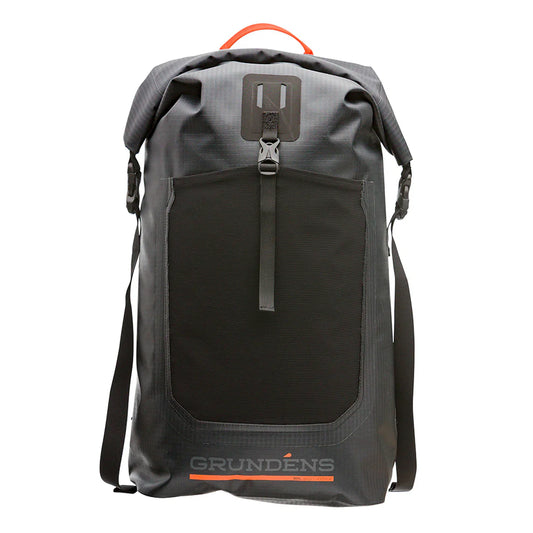 Grunden's Bootlegger Roll Top 30L Backpack - Black