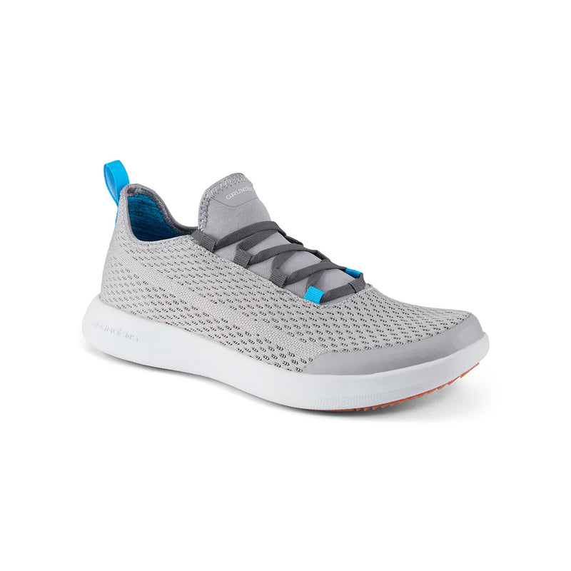 Grunden's CrossCurrent Boat Shoe - Steel Grey