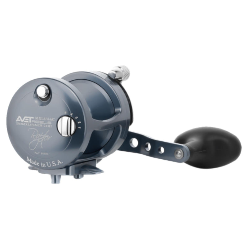 Avet MXL 6/4 RAPTOR Two Speed Lever Drag Conventional Reels