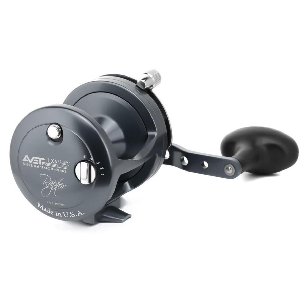 Avet LX 6/3 RAPTOR Two Speed Lever Drag Conventional Reels