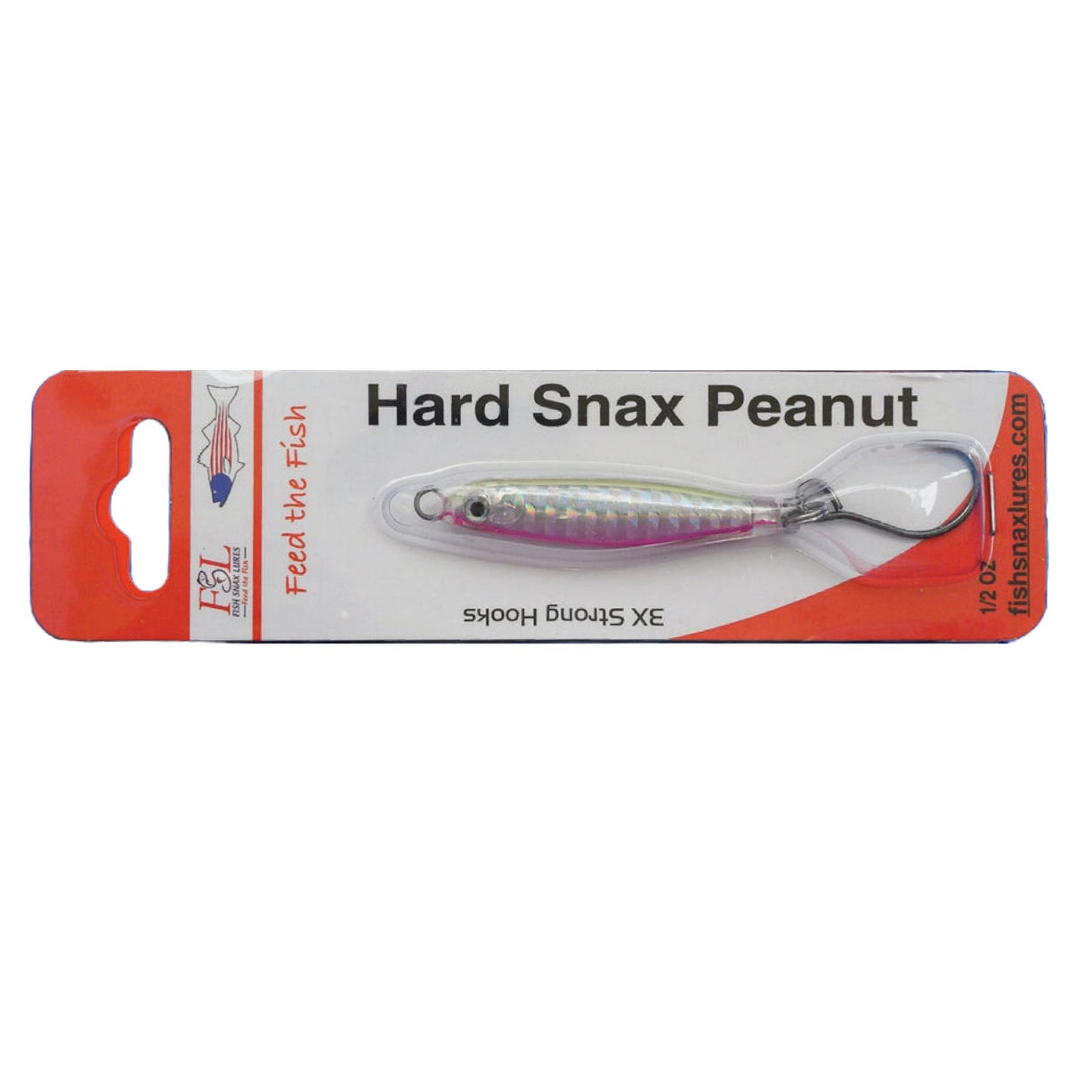 Fish Snax Lures Hard Snax Peanut