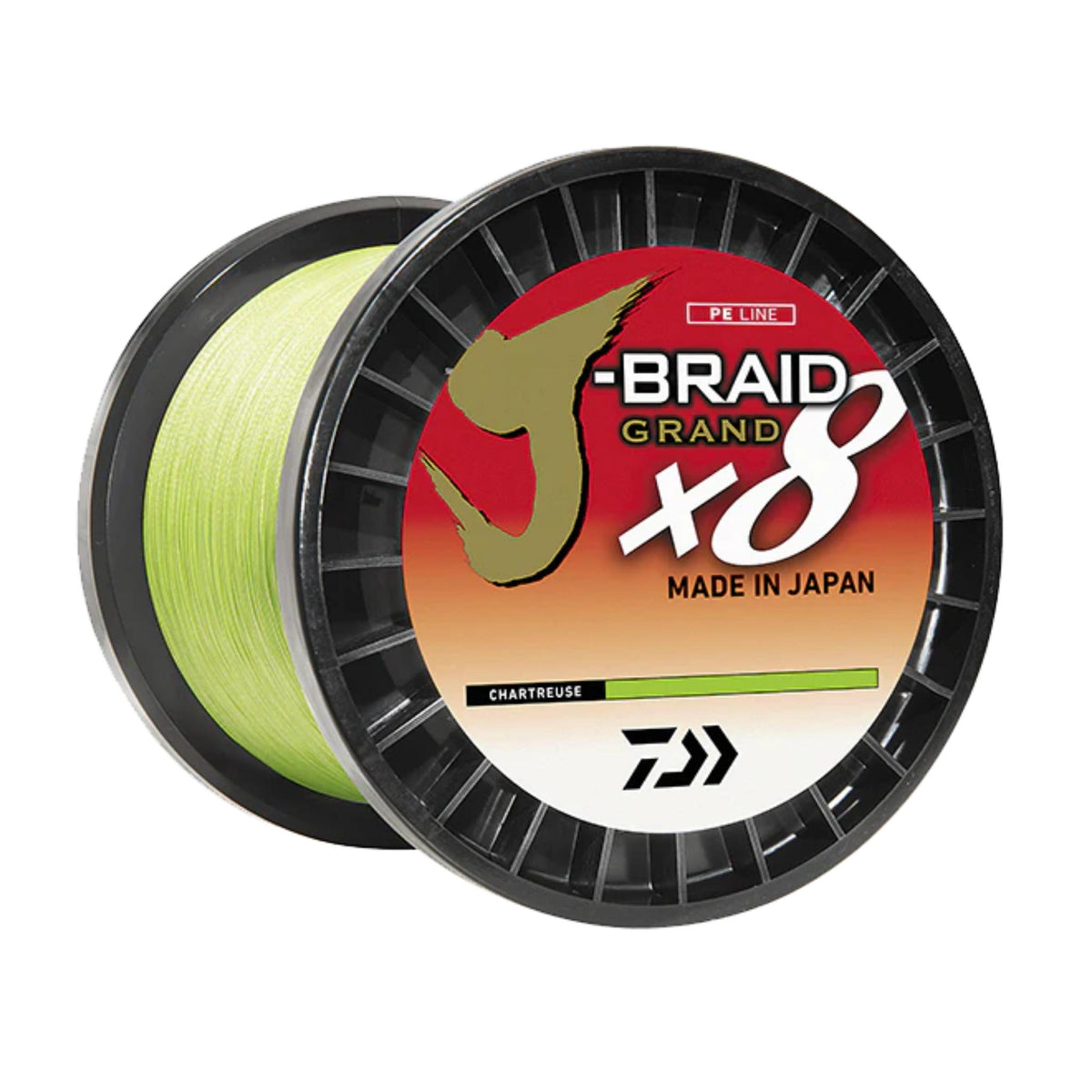 Daiwa J-Braid x8 Grand Braided Fishing Line (300 yd Spools)