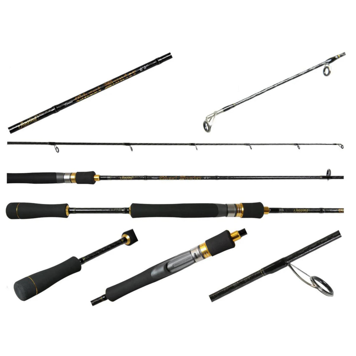 Jigging World Ghost Hunter Slow Pitch Spinning Jigging Rods