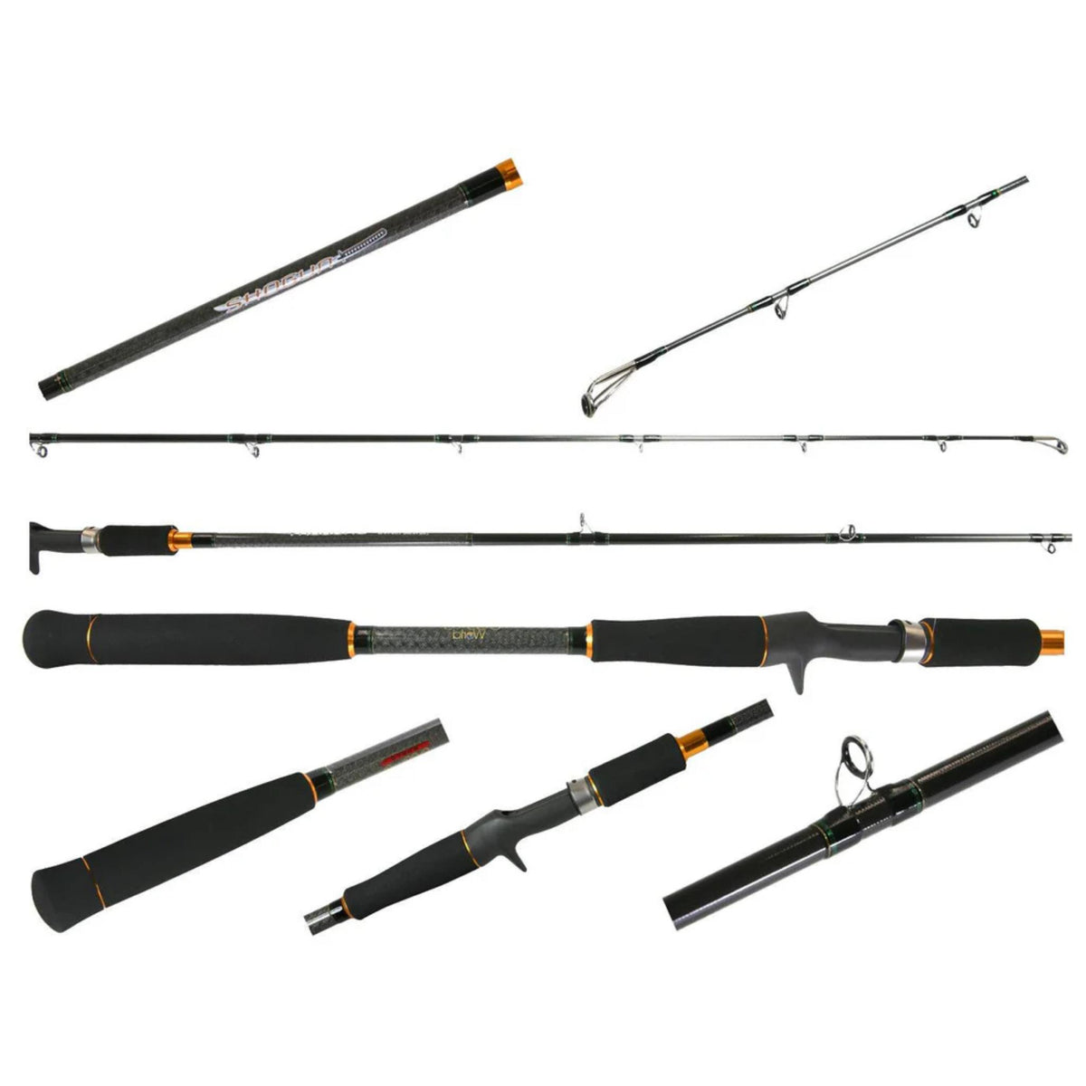 Jigging World Shogun Series Conventional Jigging Rods