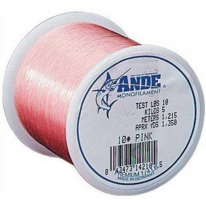 ande premium mono fishing line Ande Premium Monofilament Line 1/4 lb. Spool - 30-lb