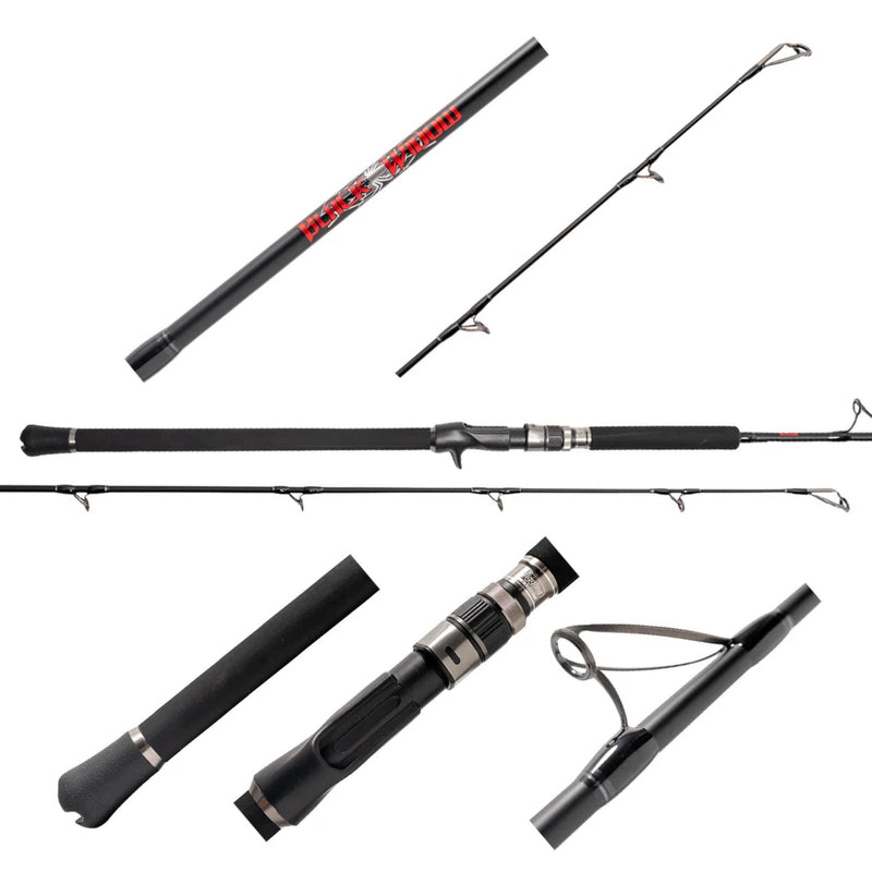 Jigging World Black Widow 2.0 Long Fall Conventional Rods