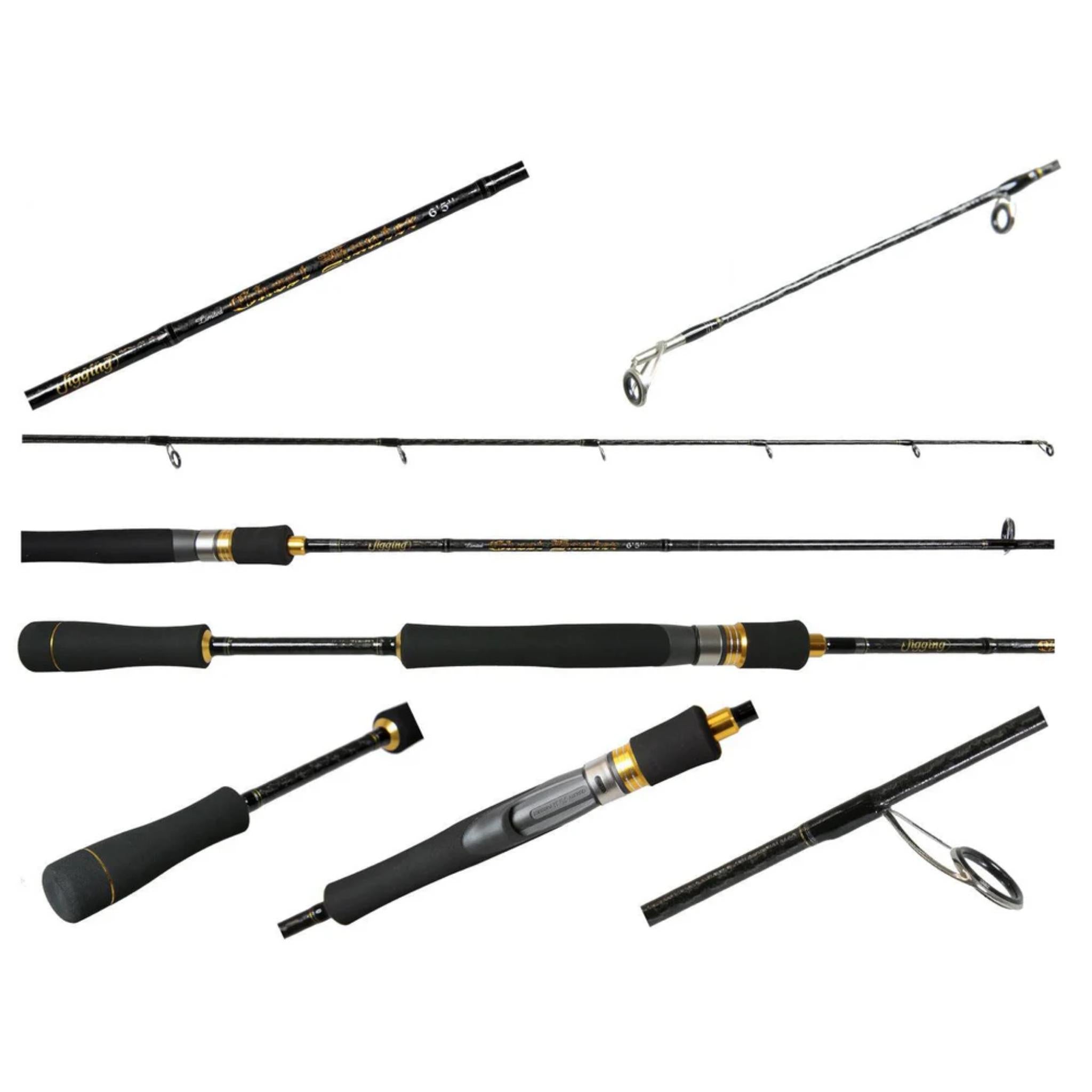 Jigging World Ghost Hunter Slow Pitch Conventional Jigging Rods — J&B ...