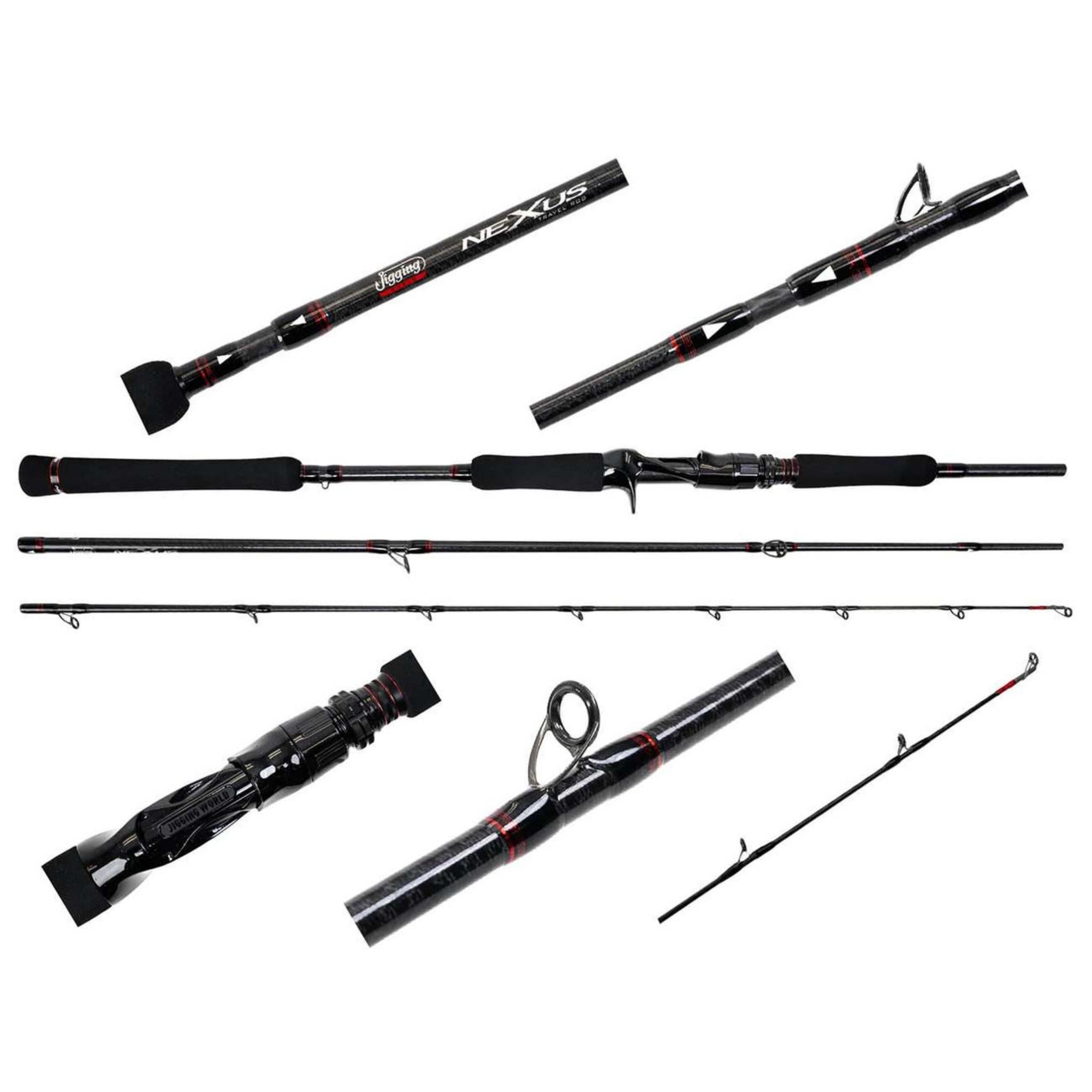 Jigging World Nexus 2.0 Conventional Travel Rods | J&B Tackle — J&B ...