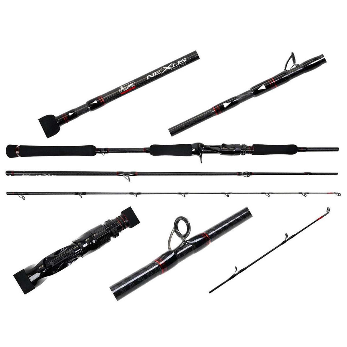 Jigging World Nexus 2.0 Conventional Travel Rods