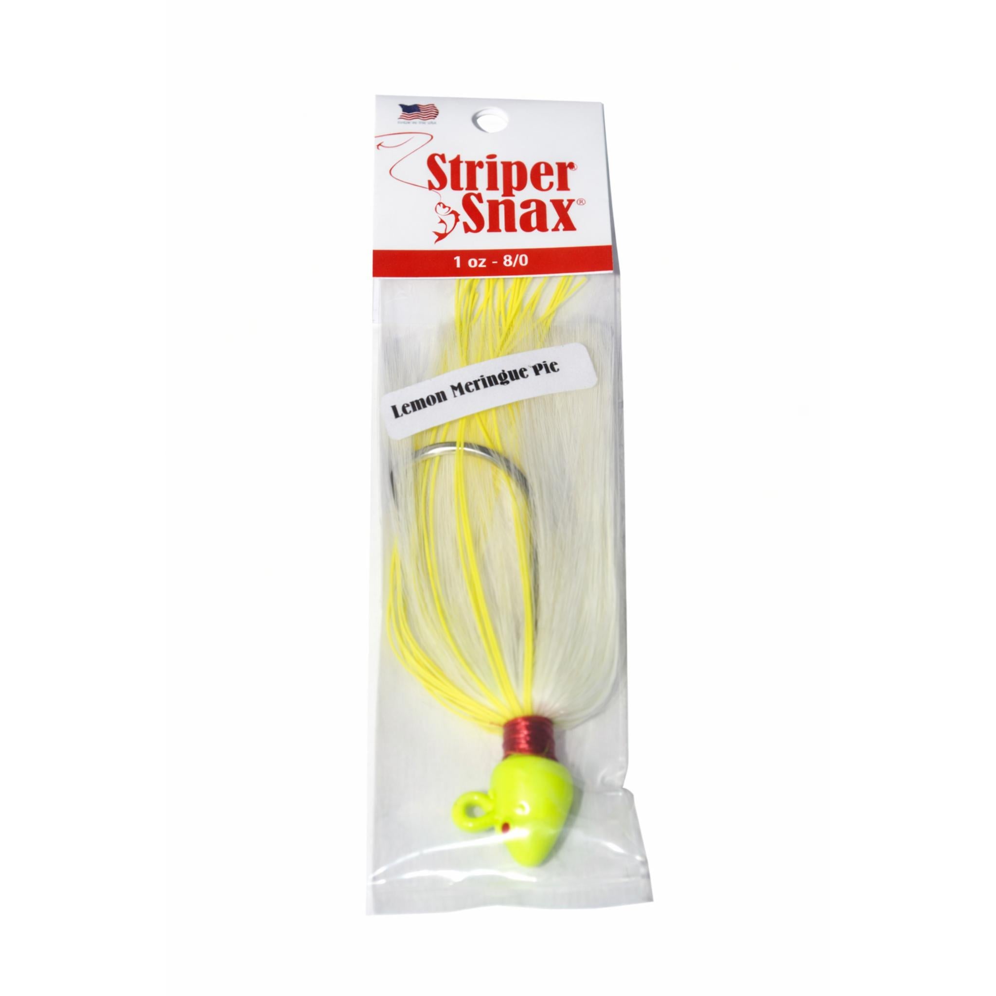 Striper Snax Bucktail Jigs | J&B Tackle — J&B Tackle Co