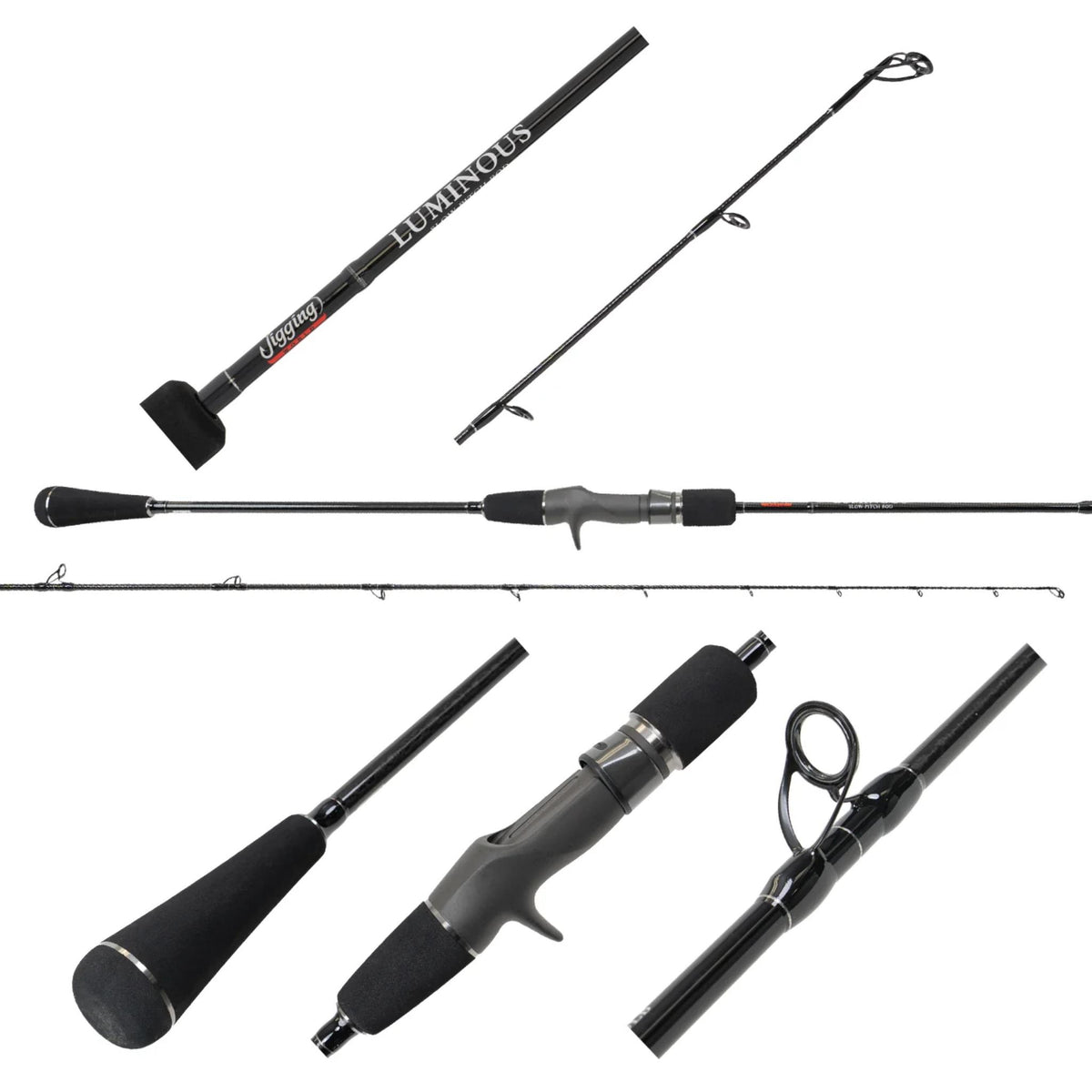 Jigging World Luminous Slow Pitch Conventional Rods