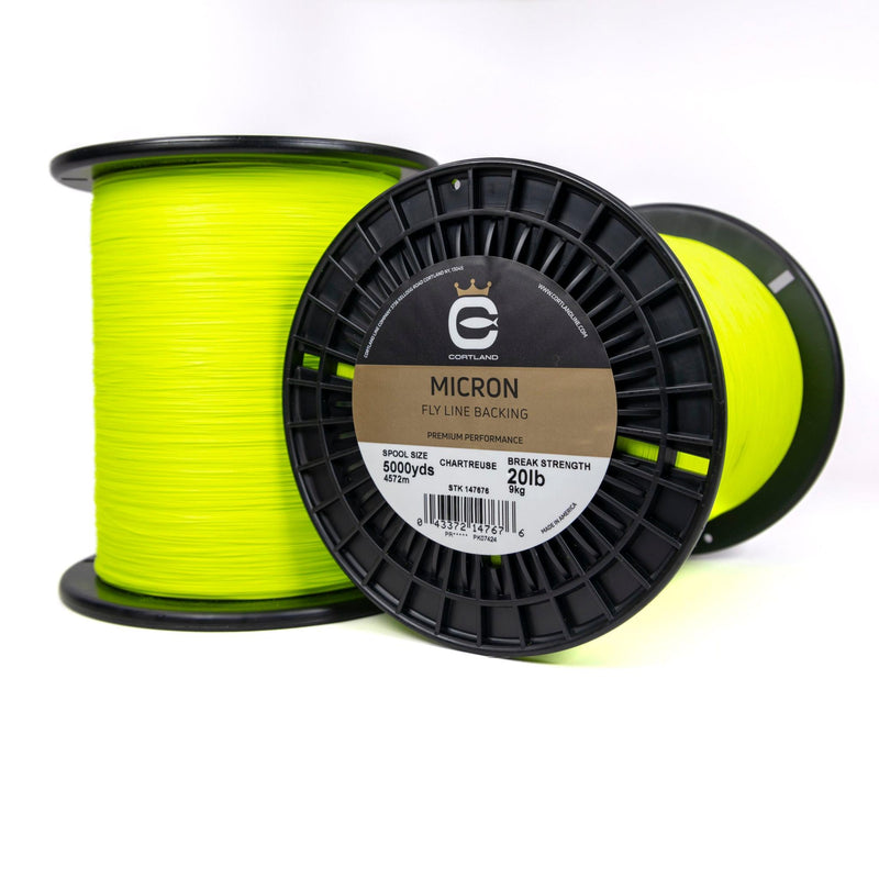 Cortland Micron Backing (5000 yd Spools)
