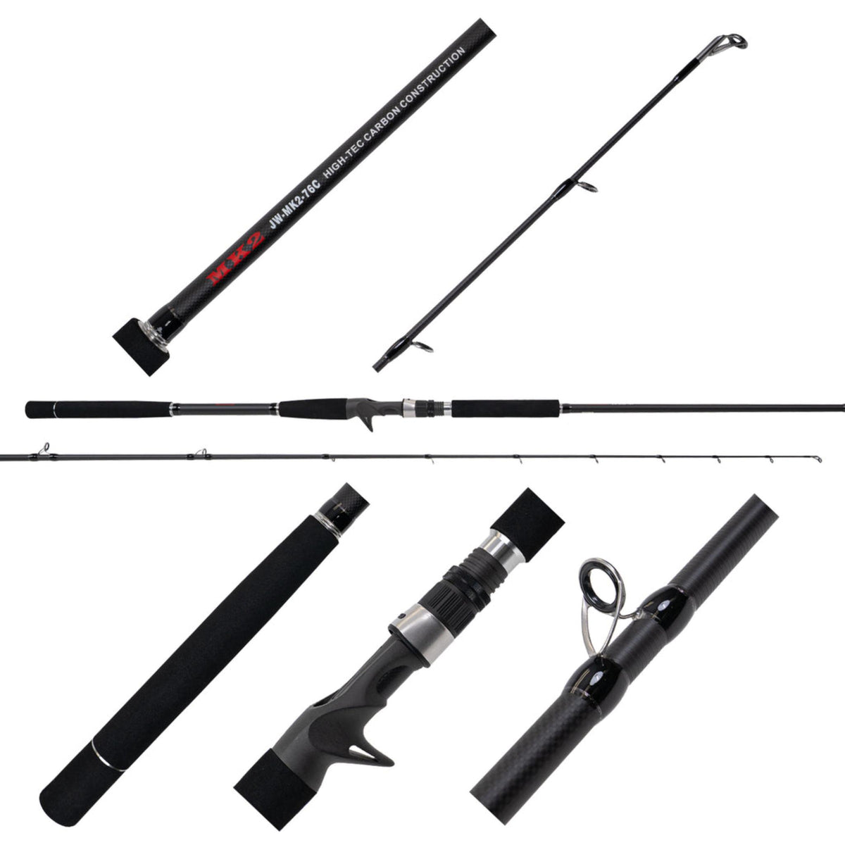 Jigging World Nano Carbon MK2 JW-MK2-76C Conventional Jigging Rod