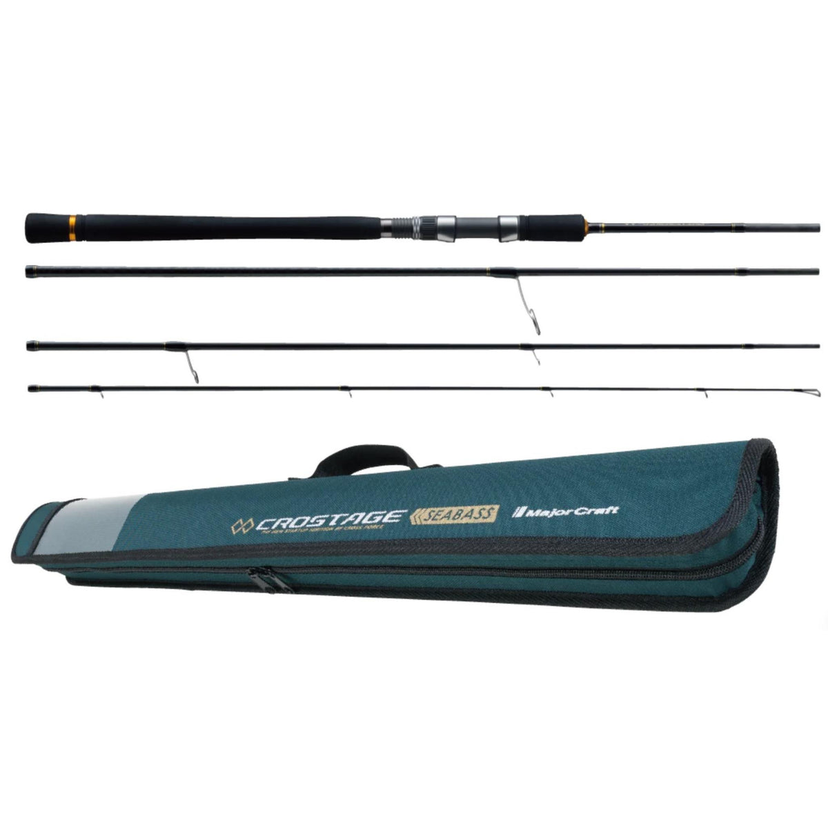 Major Craft Crostage Travel 4pc Spinning Rods