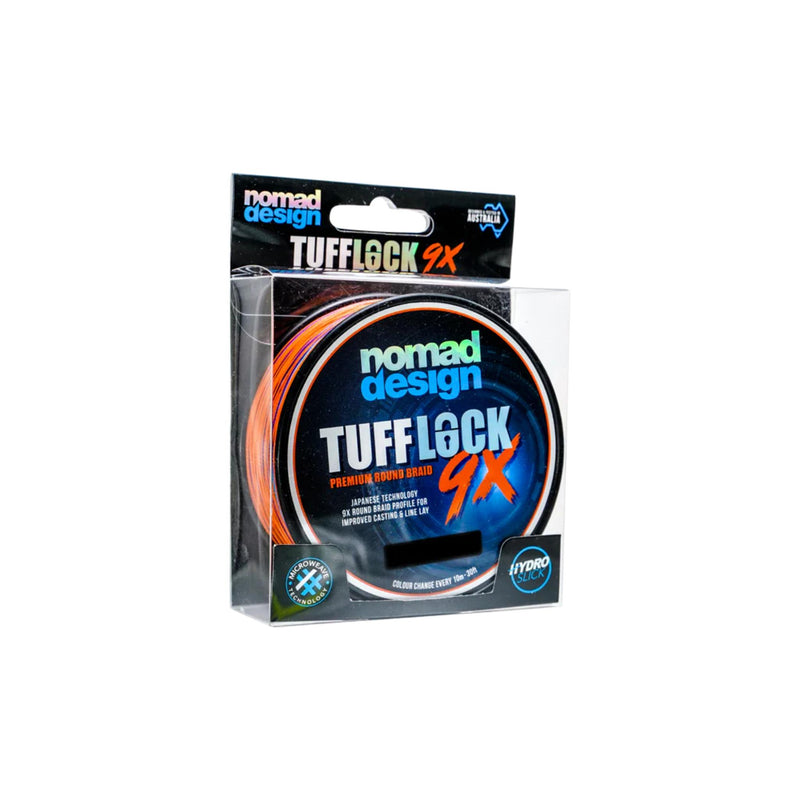 Nomad Design Tufflock Multicolour x9 Braided Fishing Line (150 yd Spools)