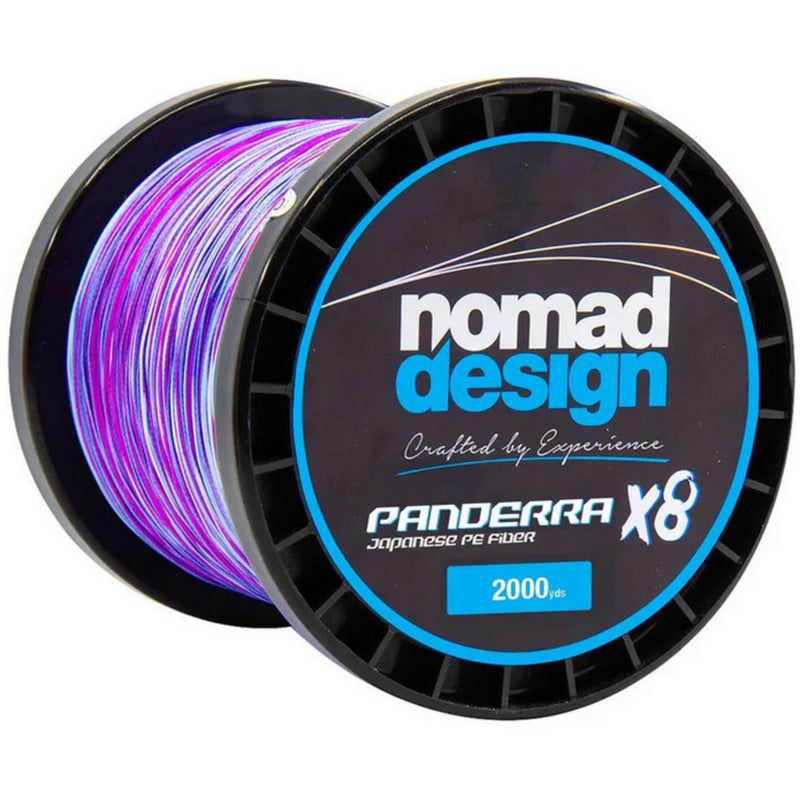 Nomad Design Panderra x8 Braided Fishing Line (2000 yd Spools)