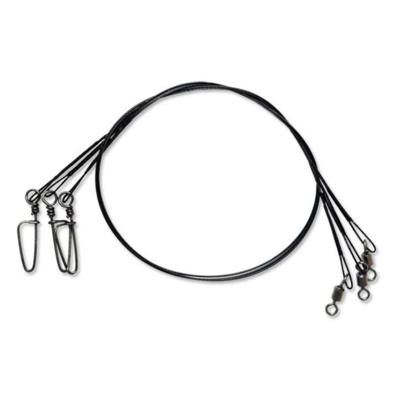 Tsunami Nylon Coated Wire Leaders (10 Pack)