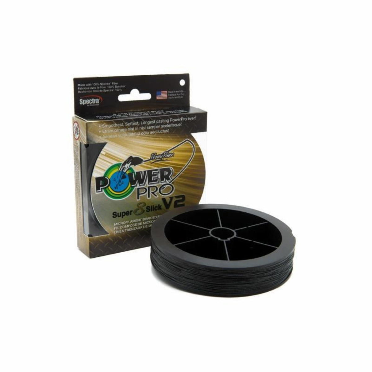 Power Pro Super 8 Slick V2 Braided Fishing Line (150 yd Spools)