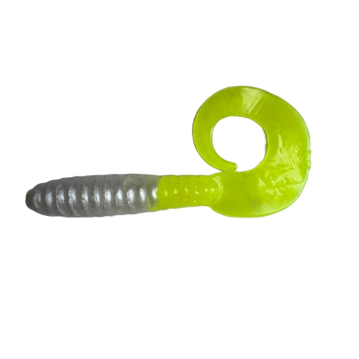 Blue Water Candy Swirl Tail Grub