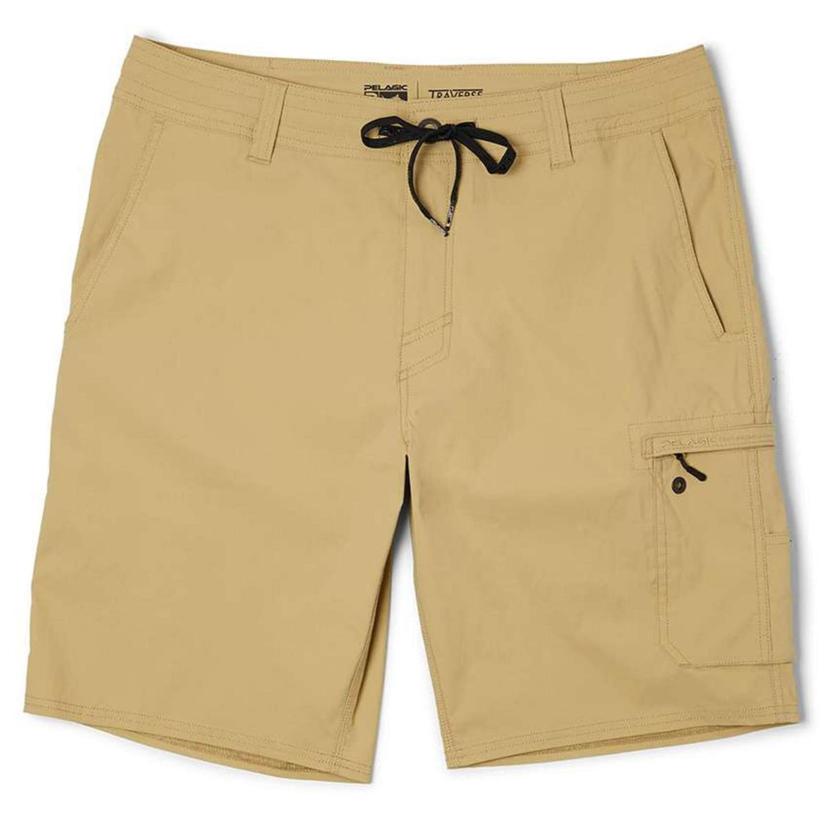 Pelagic Traverse Fishing Shorts Khaki