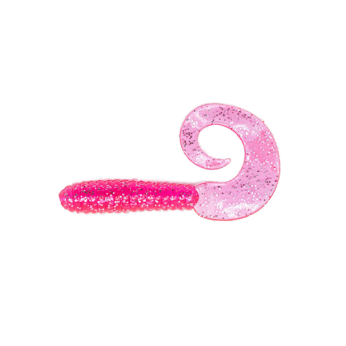 Blue Water Candy Swirl Tail Grub