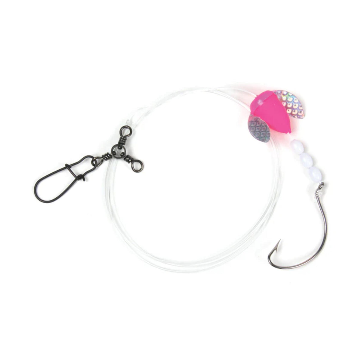 Tide Rite R567 Wide Gap Hook Spin-N-Glow Fluke Rig