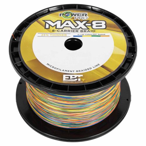 Power Pro MAX-8 Braided 25% Thinner Fishing Line 3000yd