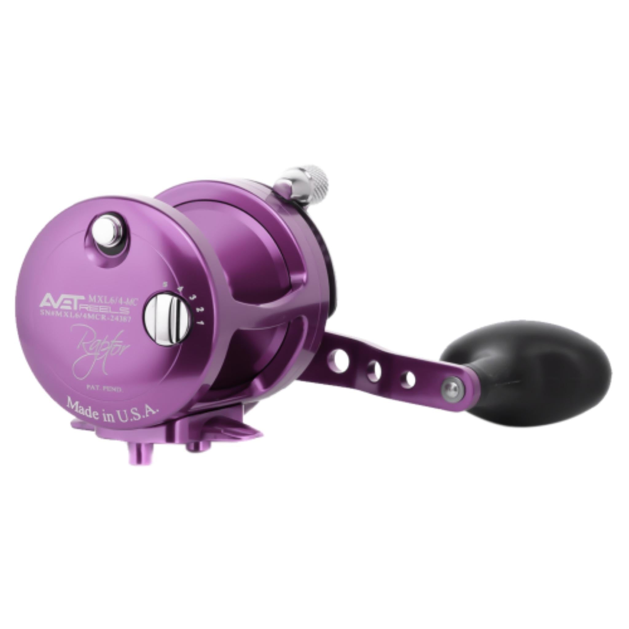 Avet MXL 6/4 RAPTOR Two Speed Lever Drag Conventional Reels — J&B