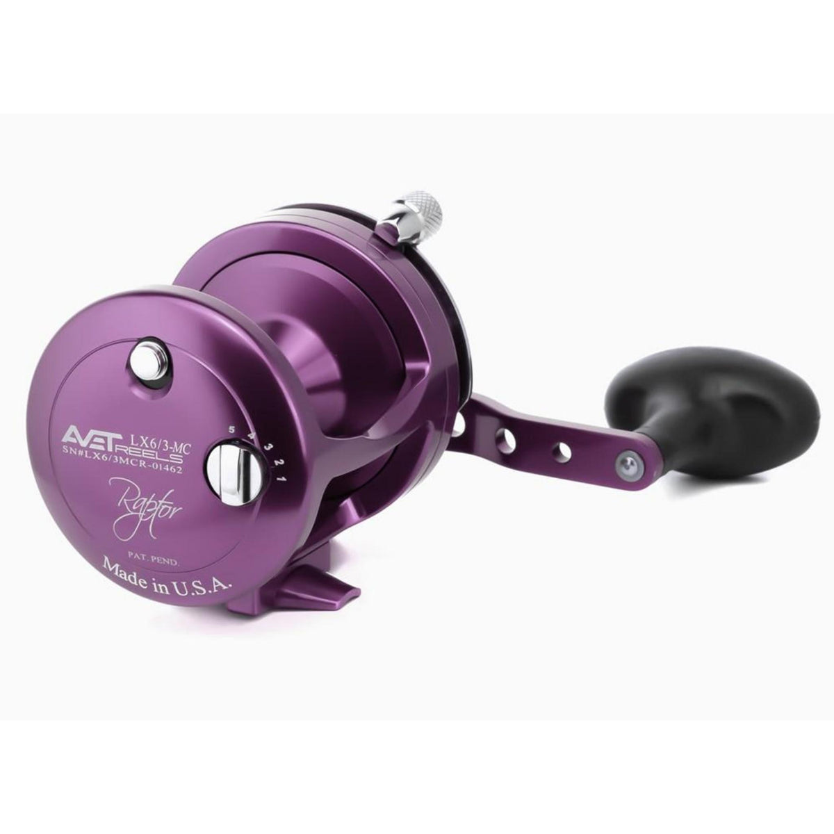 Avet LX 6/3 RAPTOR Two Speed Lever Drag Conventional Reels