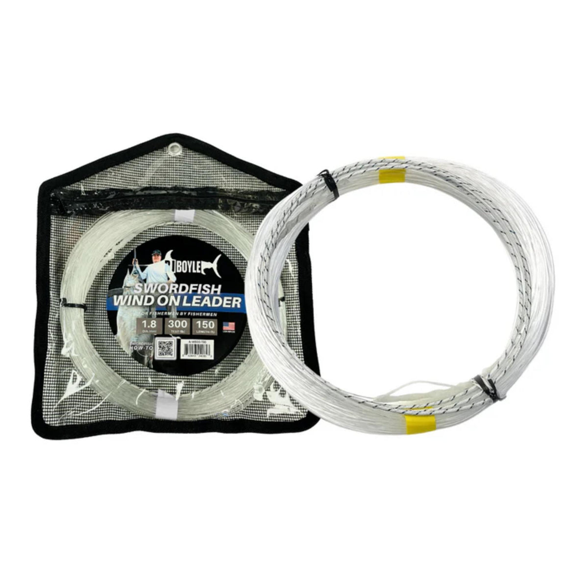 RJ Boyle Swordfish Wind On Leaders (100 ft Coils)