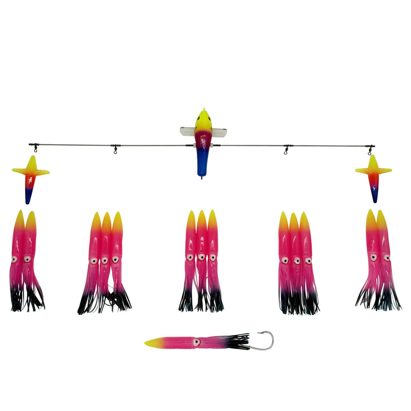 Carlson Offshore 36" Ultimate Bird Bar w/ 14 9" Machines