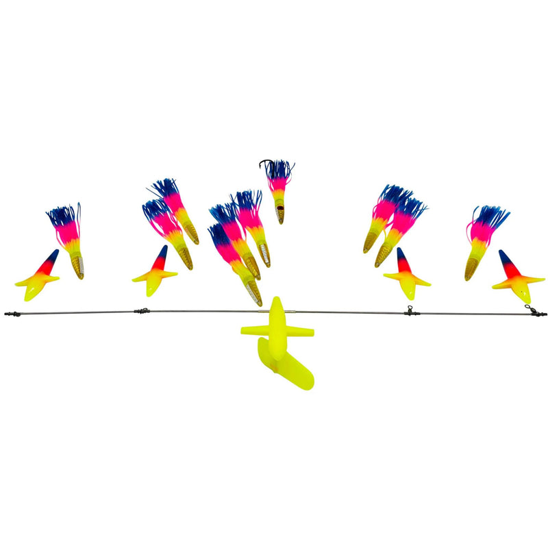 Chatter Lures Side Tracker Machine Head Spreader Splash Trolling Bars