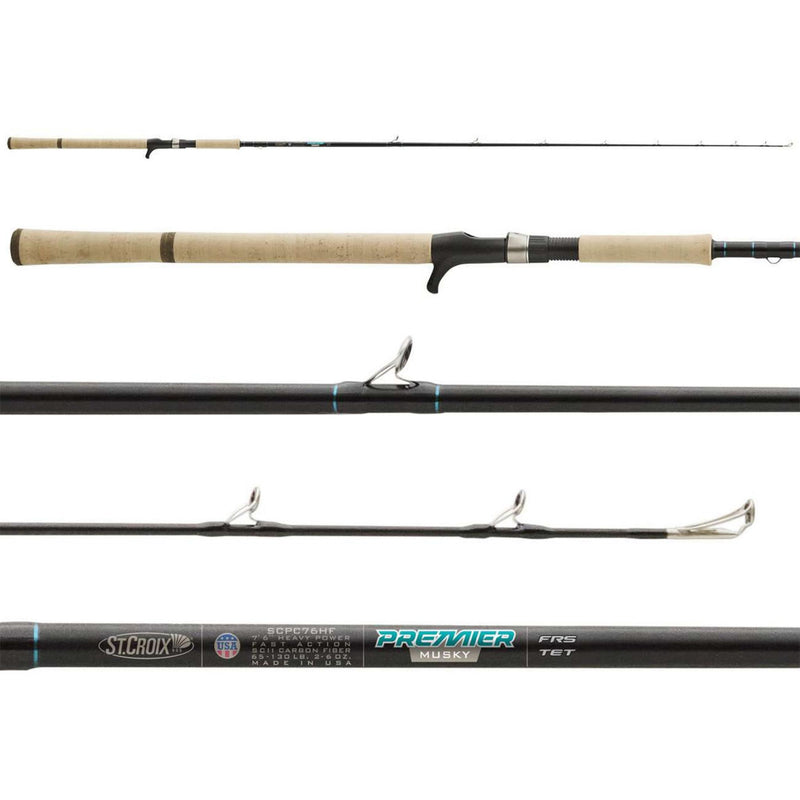 St. Croix 2025 Premier Musky Casting Rods