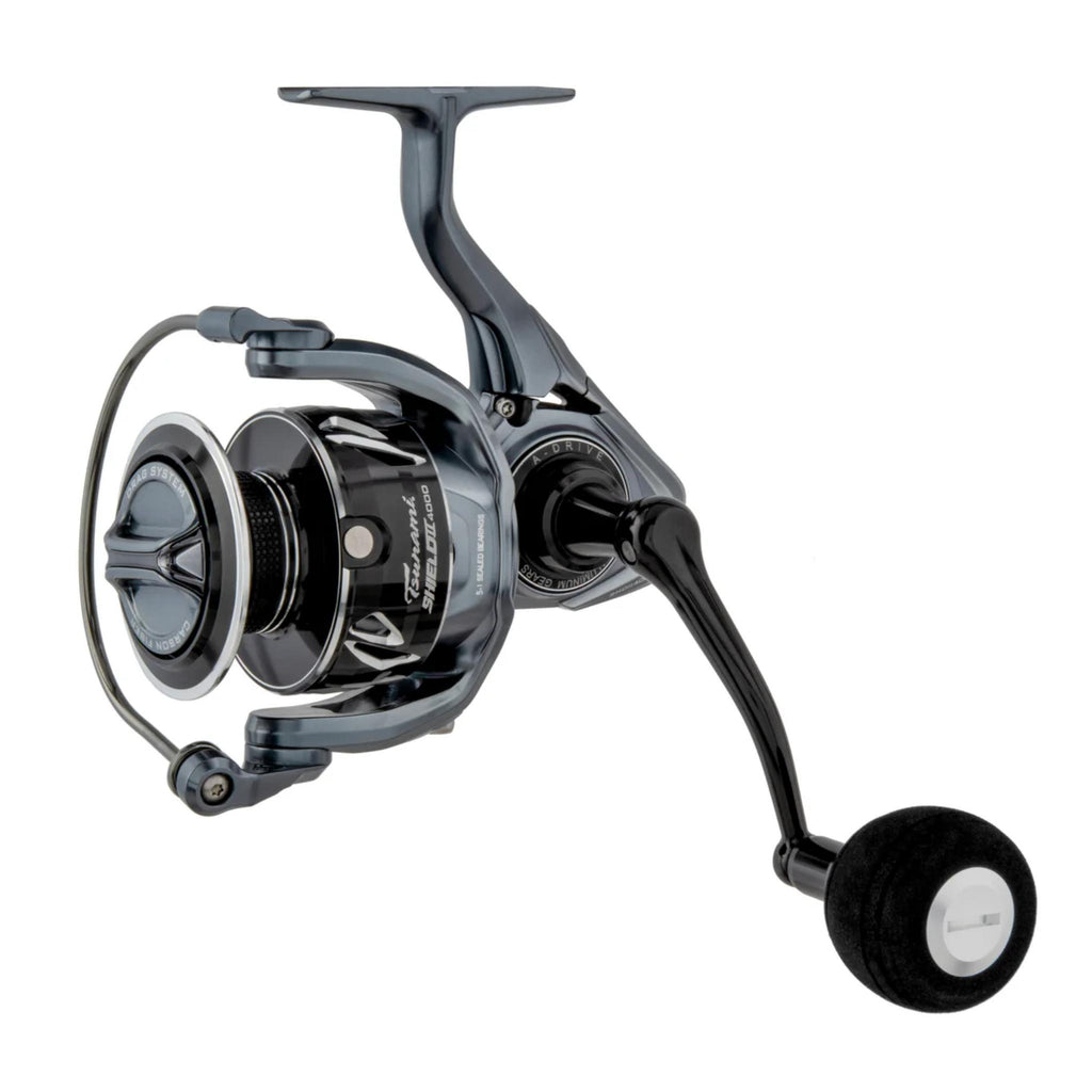 brigantine fishing reel with box Tsunami TSSHDII3000 Shield II Spinning Reel