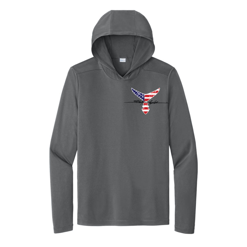 Chasing Tail Strategic Angler Collaboration Light Weight Performance Hoodie