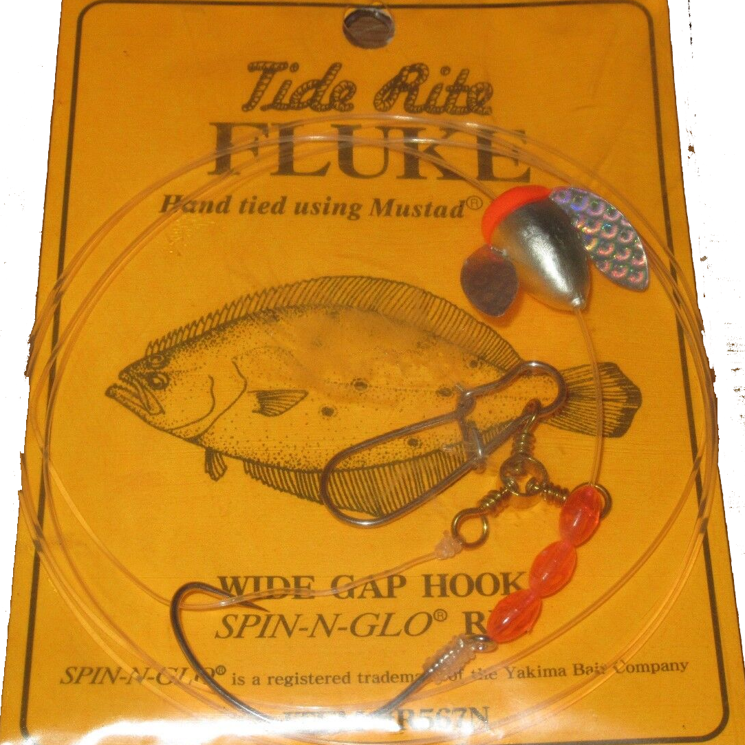 Tide Rite R567 Wide Gap Hook Spin-N-Glow Fluke Rig | J&B Tackle — J&B ...